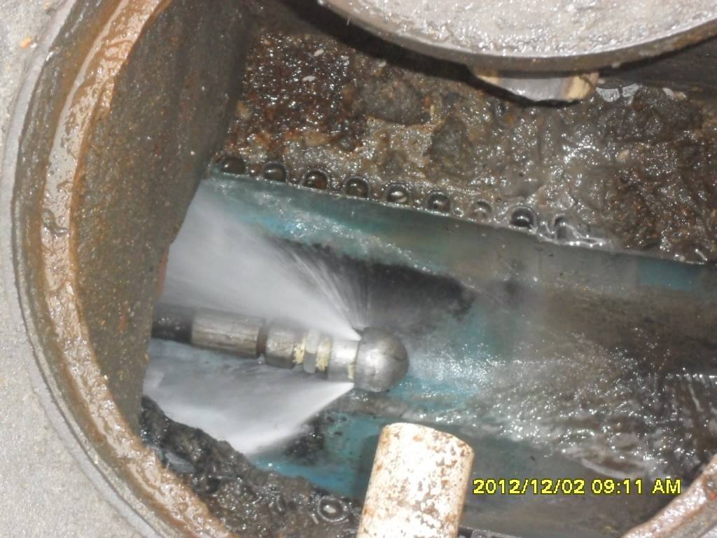 商城污水管道高压清洗